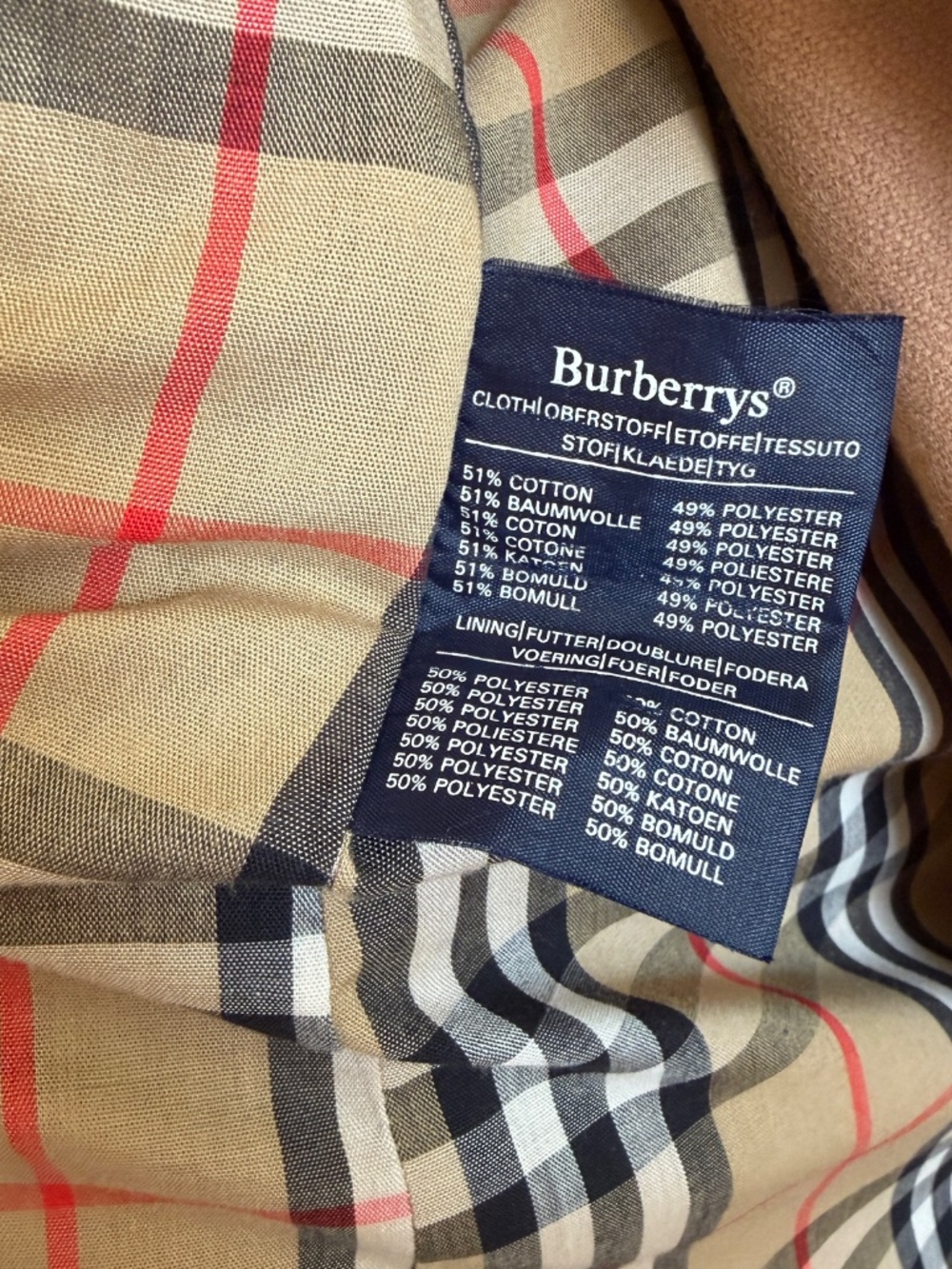 BURRYBERRY TRENCH COAT - Picture 13 of 14